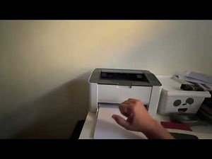 How to turn the HP printer on and off