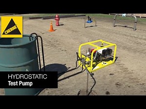How to use the Cherne Hydrostatic Test Pump