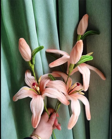 Pipe Cleaner Flower (lily) Tutorial Pattern|chenille Stems|floral Arranging|diy Art Craft Project|easy Simple Beginner-friendly|decor|gift - Etsy