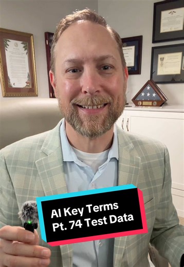 A test data set (also called a holdout set) is the portion of data you reserve until the very end of model development to evaluate how well your final model will perform on new, unseen data. Here’s how the pieces work together: \t•\tTraining data is used to fit the model—the algorithm learns patterns by adjusting its internal parameters to reduce error on the training examples. \t•\tValidation data is used to improve generalization—you compare model versions and tune choices like features, model