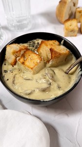 ⭐️ Our 4th Most Popular Recipe Of The Year: Vegan Cream Of Mushroom Soup | Live Eat Learn