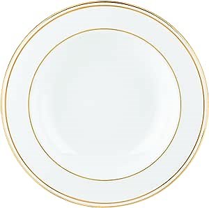 Lenox 100110362 Federal Gold Rimmed Bowl, 1-Piece, Service For 1, 9.25-Inch Diameter
