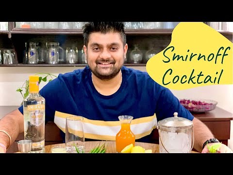 SMIRNOFF VODKA | Mango🥭Cocktail | Recipe & Review