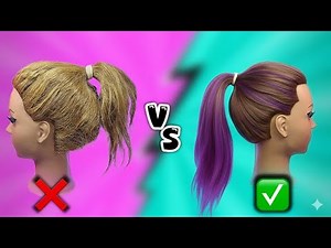 ❣️Secret to a Perfect Ponytail😎 Perfect Ponytail Step by Step (Beginner Friendly)😍