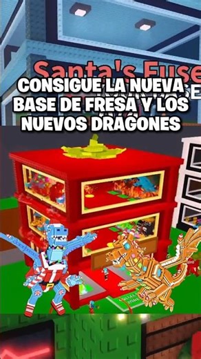 Get the new Strawberry base and the new dragons 🔥🔥#shorts