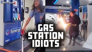 These people show what you should definitely not do when you’re at the gas station | The Daily Caller