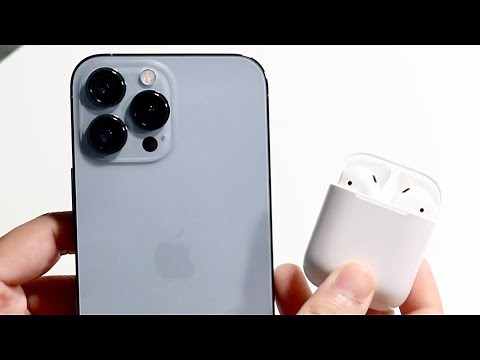 How To Connect AirPods To iPhone 13