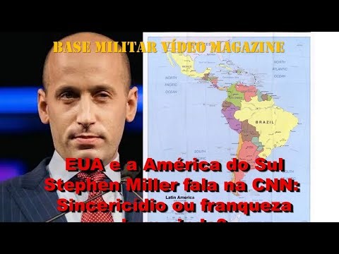 EUA e América do Sul: O que Stephen Muller disse à CNN? "Sincericídio" ou franqueza bem vinda?