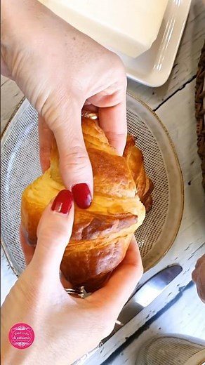 La recettes des croissants maison ! 🥐🥐🥐 #recette #croissant #gouter #patisserie #croissants