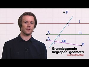 Grunnleggende begreper i geometri