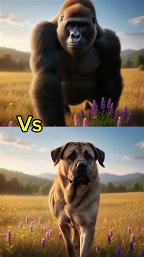 Gorilla vs Spanish Mastiff – Who Wins?