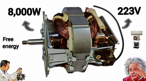 48K views · 677 reactions | Free Energy with Copper Coil 8,000oW Electricity system Condenser Magnet light bulb idea #viral #motor #generator #diy #electricity | Amari Porter | Facebook