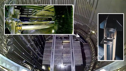 SpaceX Starship 'Pez dispenser' deploys Starlink simulators in amazing time-lapse