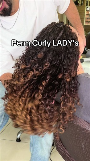 Achieving Beautiful Permed Curls on Long Thick Hair
