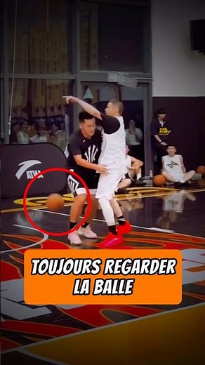 TOUJOURS regarder la balle 😨 #theprofessor #basketball #storytelling