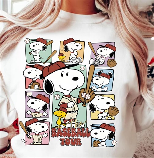 Snoopy Baseball Png, Cartoon Baseball PNG, Baseball Tour Png, Kids Sport Baseball Png, Funny Baseball Shirt Design Png - Etsy