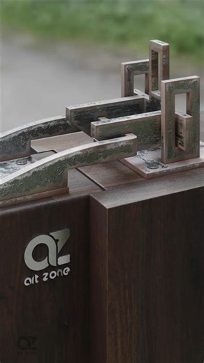 Sliding Latch Concept – One Motion, Gate Secured DIYLatch #SlidingLatch #GateLock