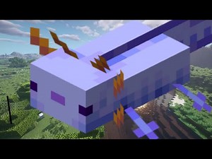 (Bedrock) How To Spawn Blue Axolotl 2024 Working (with commands)(creative)