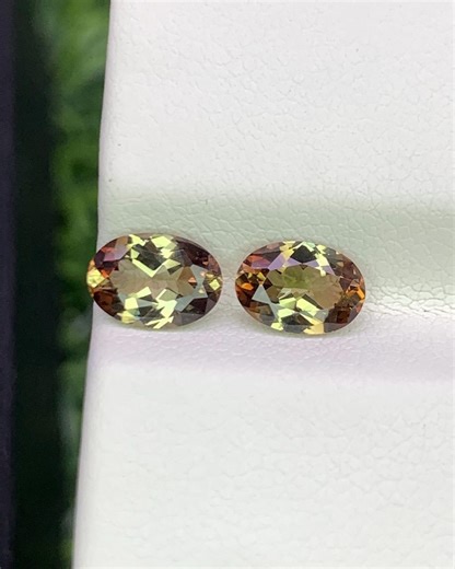 Natural Andalusite Lot 1.45 Carat 7x5 MM Oval Shape Faceted Gemstone 2 Piece Lot - Etsy