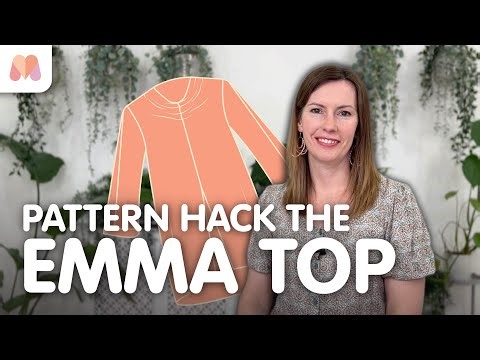 How to Pattern Hack | Emma Top | Central Bodice & Sleeve Slits