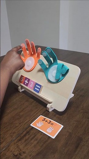 Easy Finger Math: Learn addition in seconds. #MathMadeEasy #FingerMath #AdditionTricks