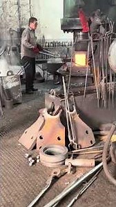 Inside the forging factory The Power of Team Forging: Steel Shaped Through Unity #forging #machine