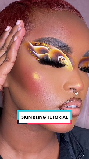 Glam up with Gold Digger Highlighter Tutorial