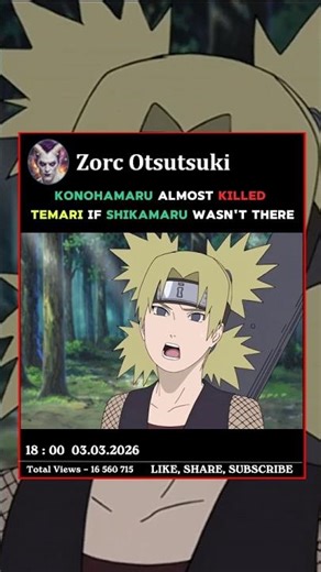KONOHAMARU almost killed TEMARI 😱