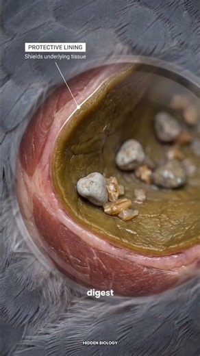 Pigeons Grind Their Food With Swallowed Stones?! #Pigeon #BirdFacts #Birds #AnimalFacts #Biology