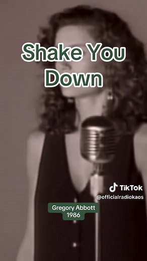 Shake You Down: Gregory Abbott's Iconic 1986 Hit