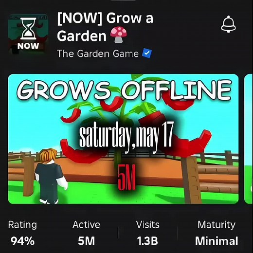 Grow a Garden: Most Active Roblox Game Ever