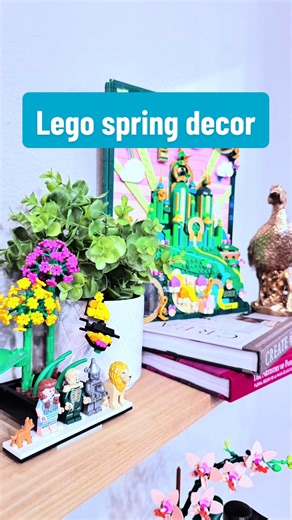 Packing away the Christmas LEGO sets and making room for spring vibes 🌸🧱 Spring might still be a couple of months away, but I’m already switching gears. The holiday builds are coming down, and this month I’m starting on new LEGO sets to grow my Valentine’s spring collection 💗🌷 Because honestly… why wait? A little color, creativity, and fresh builds are the perfect way to bridge the seasons. New florals, new themes, new inspiration—one brick at a time ✨ Who else starts decorating (and buildin