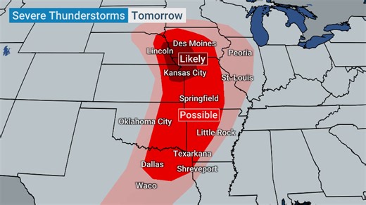 Gearing up for multiple days of severe weather ahead. Stay tuned to The Weather Channel for all the information you need to prepare. | Felicia Combs