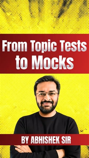 3-Step Mock Strategy: CAT 2026 |Topic Tests, Mini Mocks, Then Full Mocks | Abhishek Sir RODHA