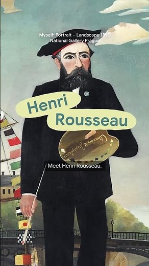 Celebrating the birthday of Henri Rousseau (born on this day in 1844), a pioneer of Naïve art 🎂🎨