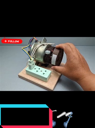 Transform Your Fan Motor into Free Energy Solution