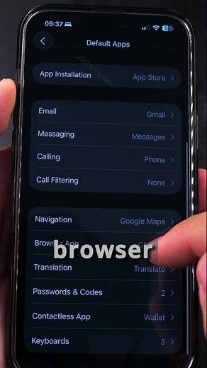 iPhone How To Change the Default Apps Part 3