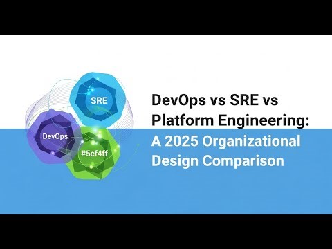 DevOps vs SRE vs Platform Engineering in 2025 – How to Structure High-Performing Teams