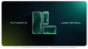 Futuristic Logo Reveal