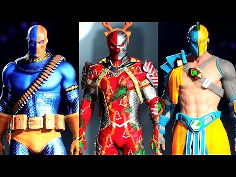 Suicide Squad - All Deathstroke Skins & Without Mask (PS5 PRO 4k)