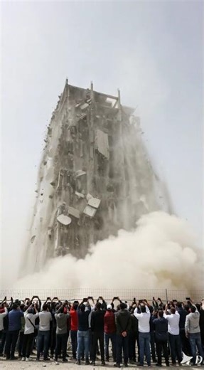 Massive Building Demolition Caught on Camera! 😱💥 | Epic Controlled Implosion