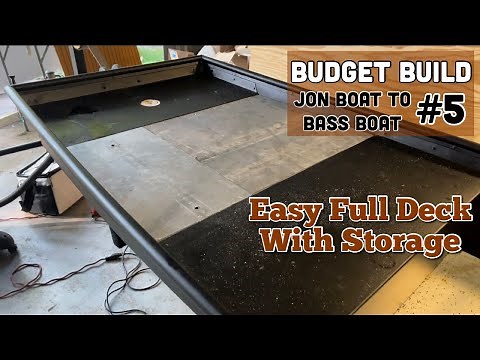 Building a Casting Deck for a Jon Boat | Budget Build