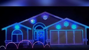 Albuquerque home's animated light display is the best thing we've seen all year