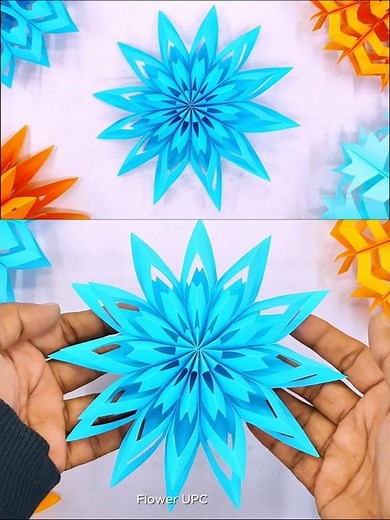 DIY Paper #snowflakes For Christmas Decoration | 3D Paper Snowflakes | Easy Paper Snowflakes Making