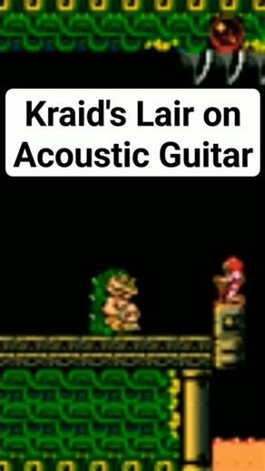 Kraid's Lair from Metroid on Acoustic Guitar (full video with tab on description)