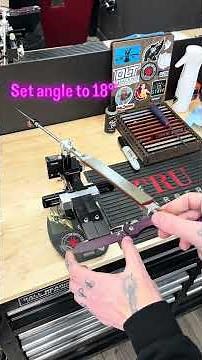 How to clamp Microtech MSI to sharpen with Tsprof Kadet Pro! #knifesharpening #pocketknife #edc