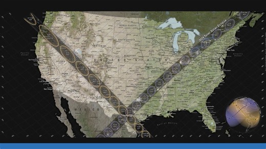 2023 & 2024 solar eclipses in the USA