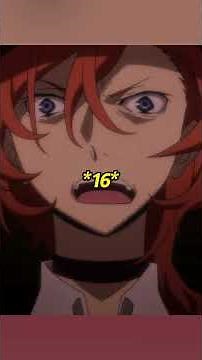 Is Chuuya Nakahara a human or an experiment? #anime#bungoustraydogs #chuuya #fyp