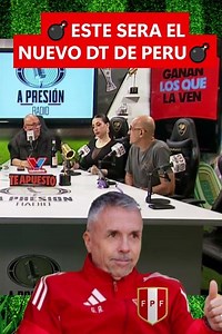 This is going to be the new coach of Peru.