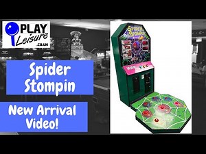 Flatten those Spiders! It's the Spider Stompin Arcade Machine...